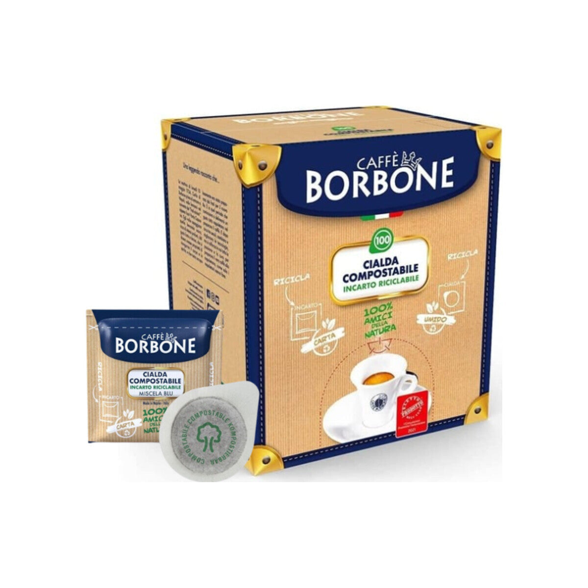 Borbone Espresso Pads BLU 150 E.S.E Pads