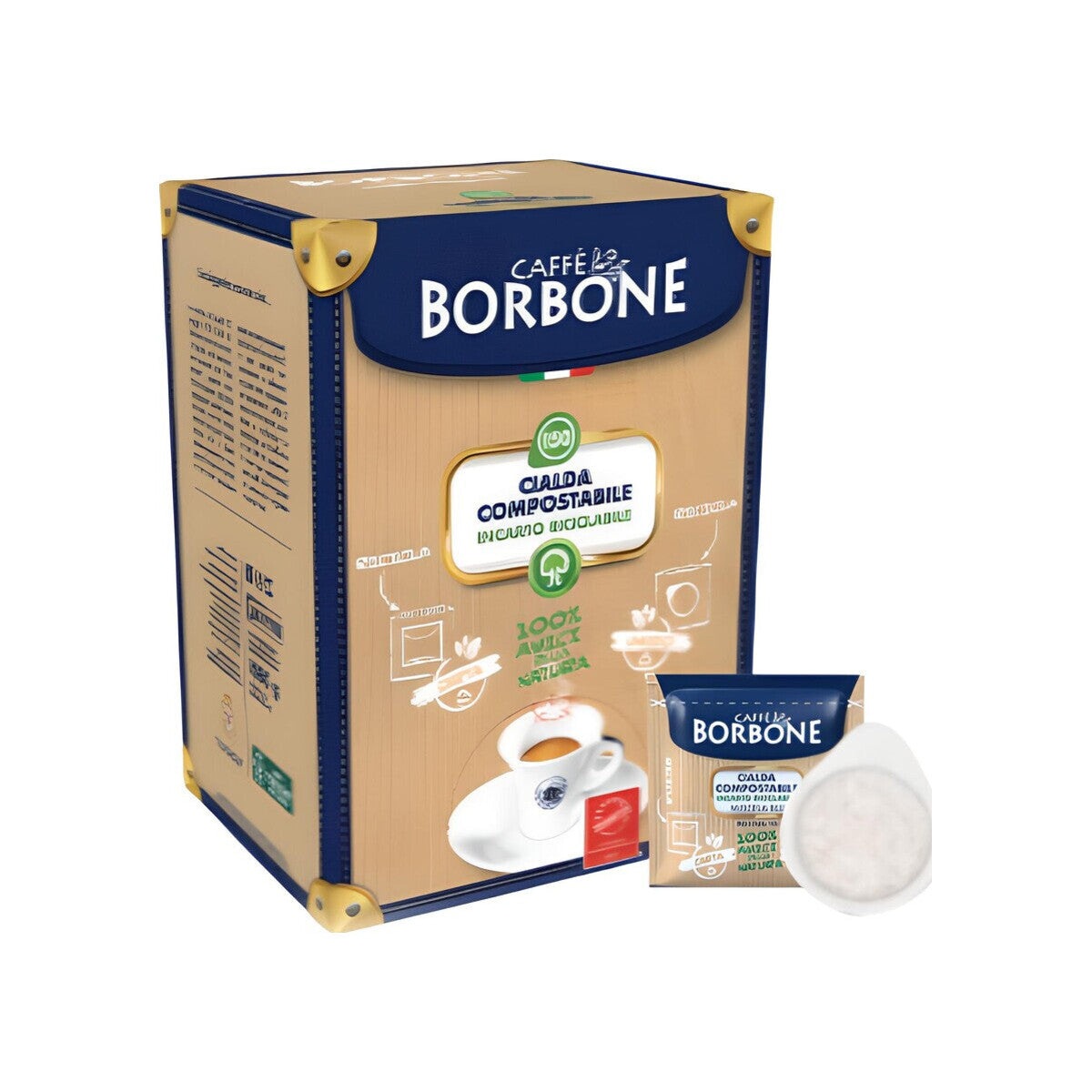 Borbone Espresso Pads BLU 50 E.S.E. Pads