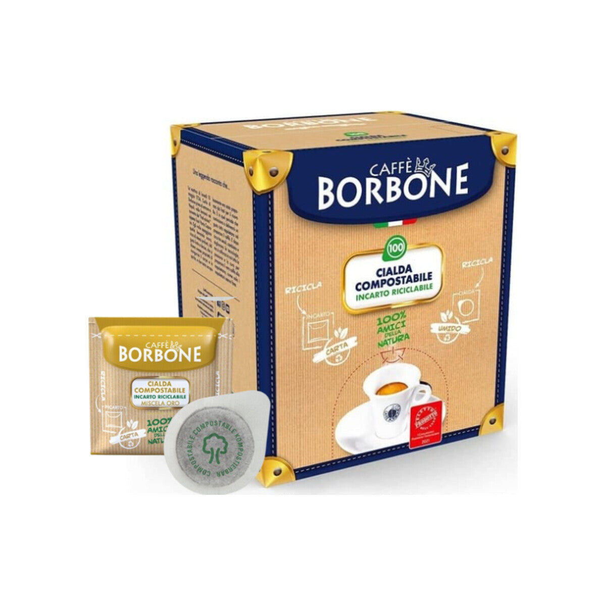 Borbone Espresso Pads ORO 150 E.S.E. Pads