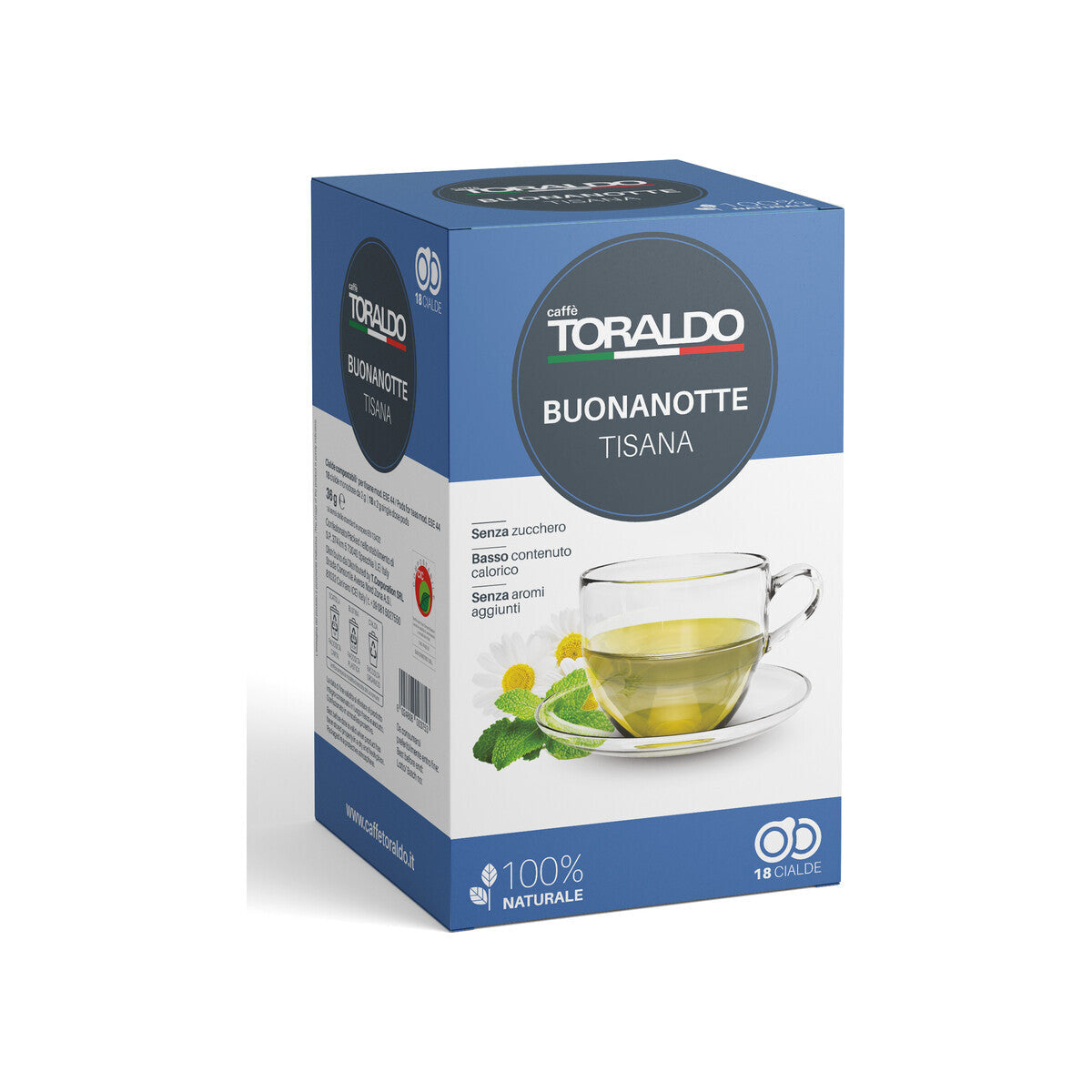 Caffè Toraldo Buonanotte Tee 18 E.S.E. Pads