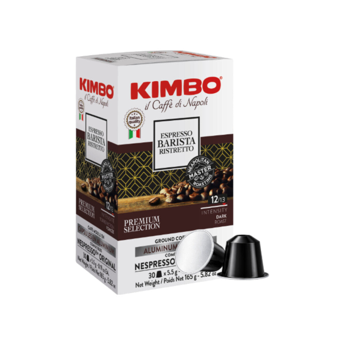 Kimbo Barista Ristretto Aluminium Nespresso® kompatibel* – 30er Pack