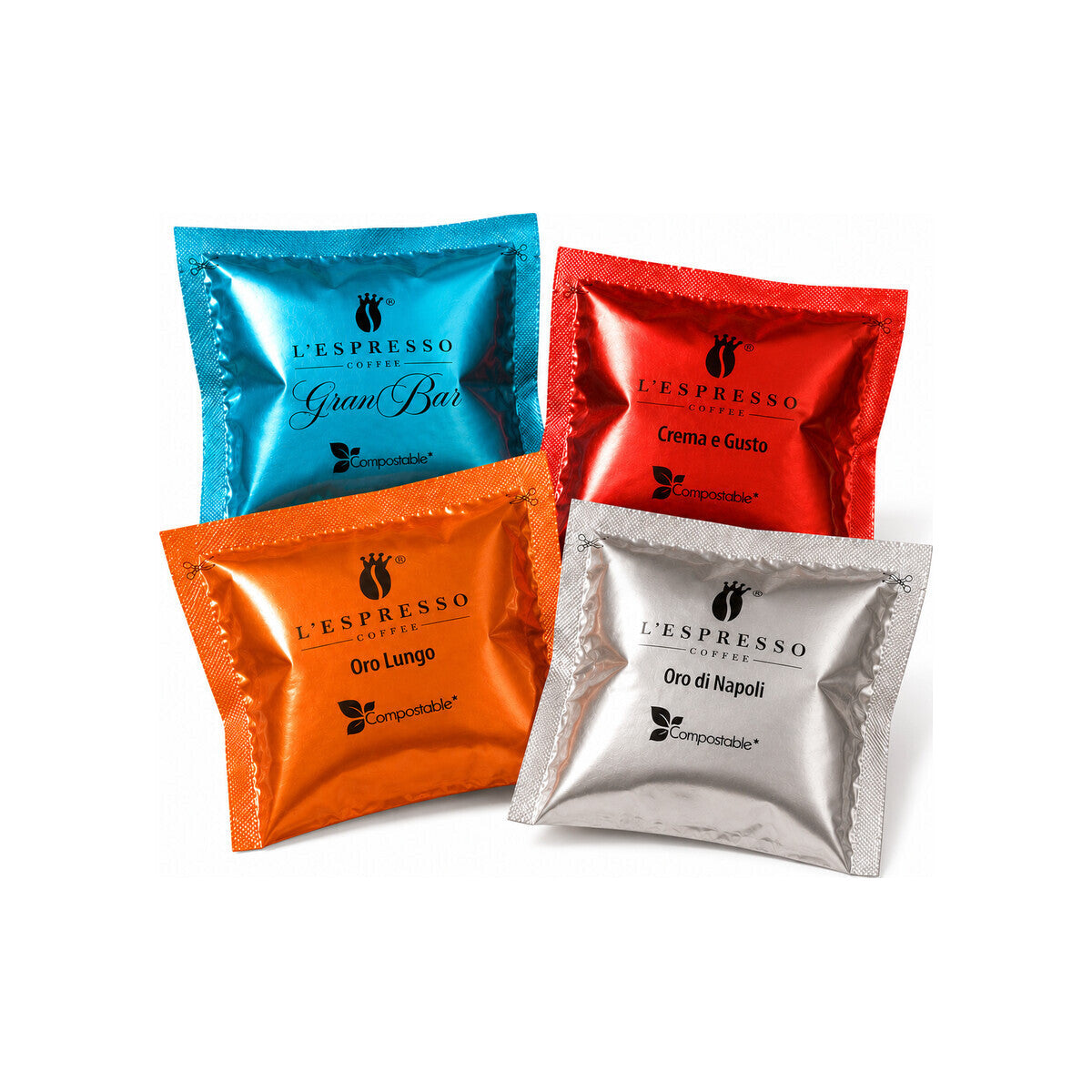 L'ESPRESSO E.S.E. Pad Degustationsset – 150er Pack
