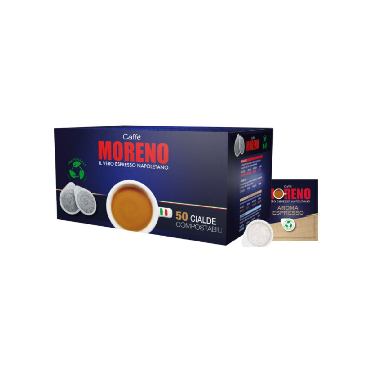 Moreno Pads Aroma Espresso 50 E.S.E. Pads