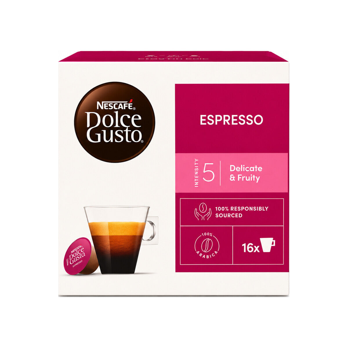 Nescafé Dolce Gusto Espresso – 16 Kapseln