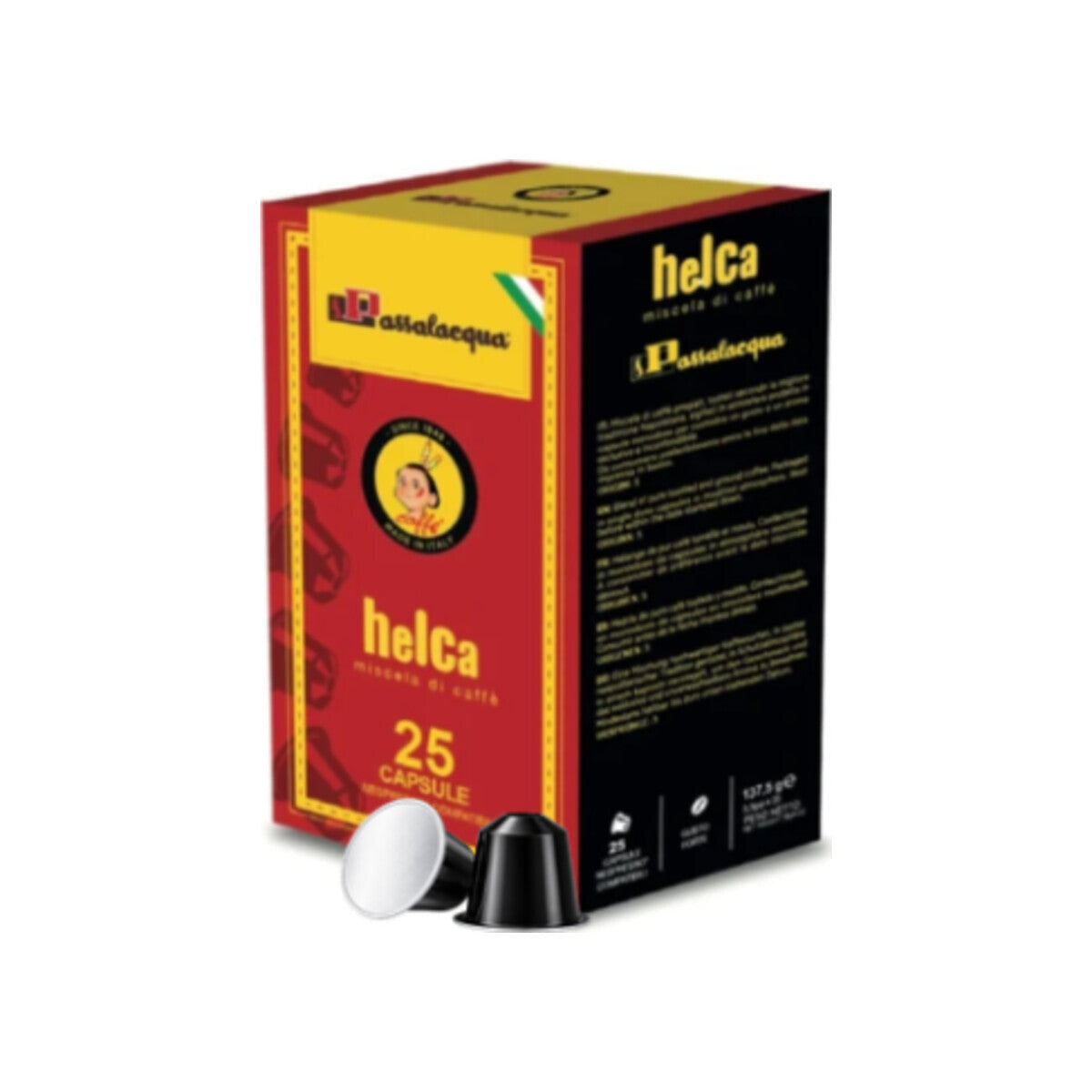Passalacqua Helca Nespresso® kompatibel – 25er pack