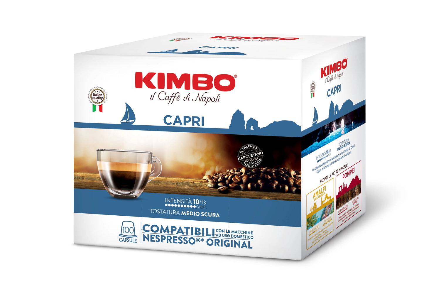 Kimbo Capri Kapseln - 100 Stück