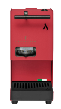 Kaffeemaschine Aroma Egò Korallenrot