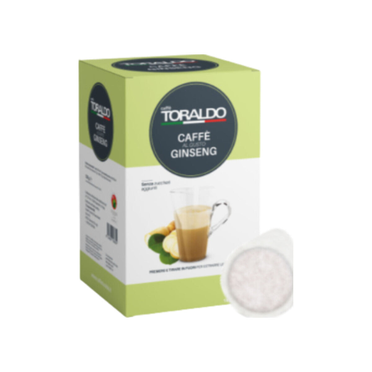 Caffè Toraldo al gusto Ginseng 18 E.S.E. Pads