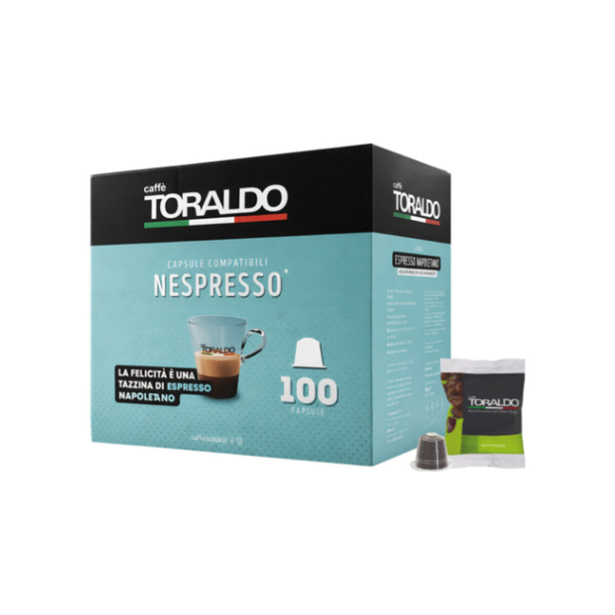 Caffè Toraldo Miscela Aromatica Nespresso® kompatibel* – 100er Pack