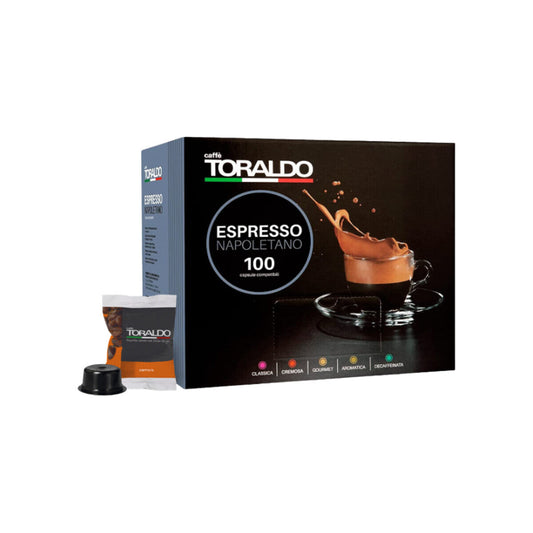 Caffè Toraldo Miscela Cremosa Lavazza Firma-kompatibel – 100er Pack