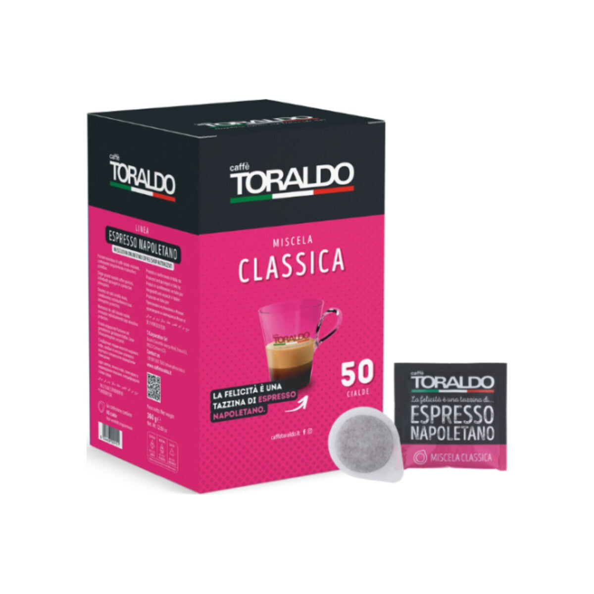Caffè Toraldo Pads Miscela Classica 50 E.S.E. Pads