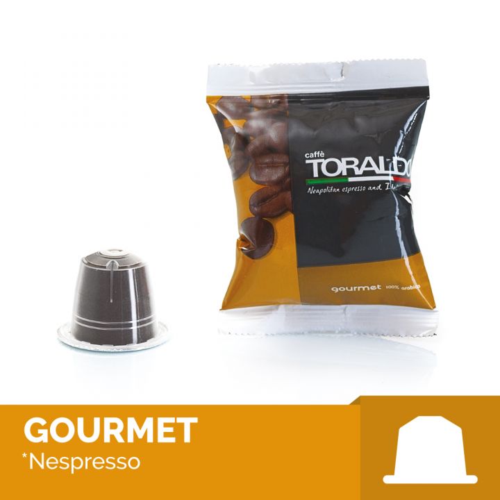 Caffè Toraldo Gourmet Nespresso Kapseln – 100 Stück