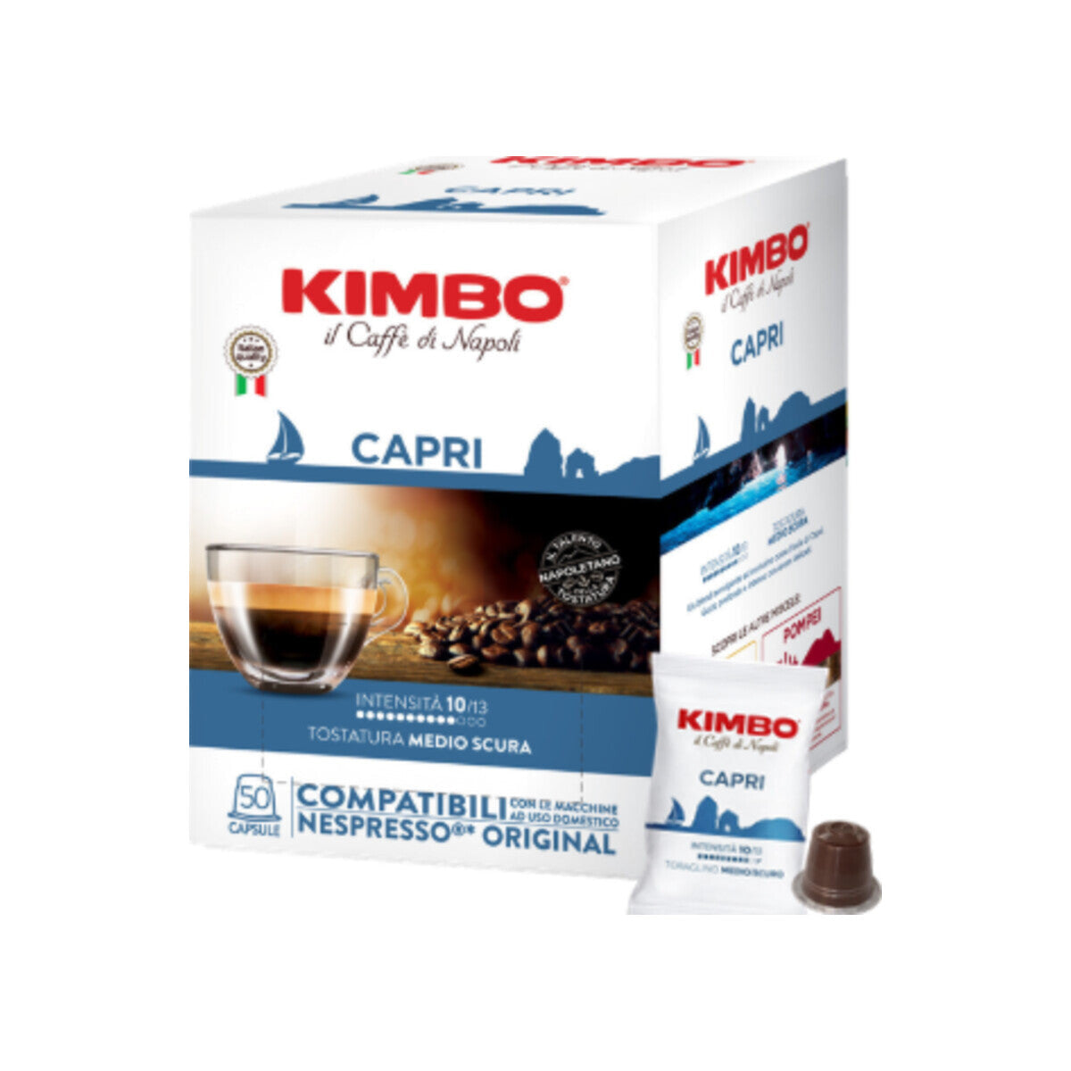 Kimbo Capri Nespresso® kompatibel* – 50er Pack