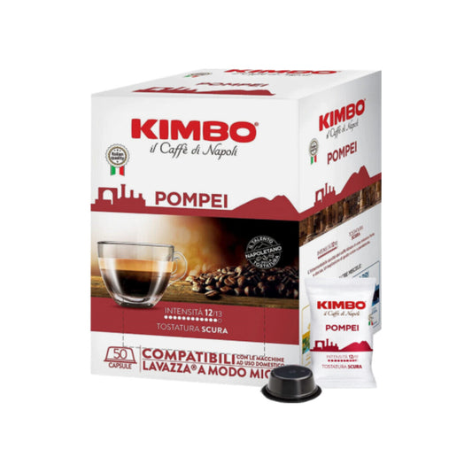 Kimbo Pompei Lavazza® a modo mio kompatibel* – 50er pack