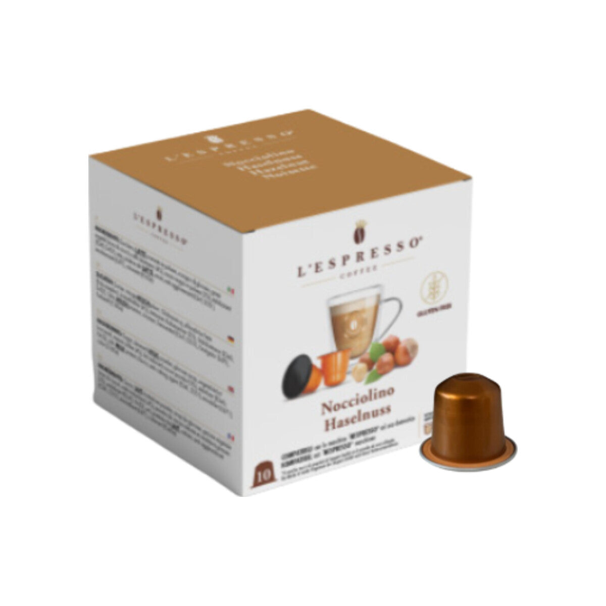 L'ESPRESSO Nocciolino Nespresso® kompatibel*- 100er Pack