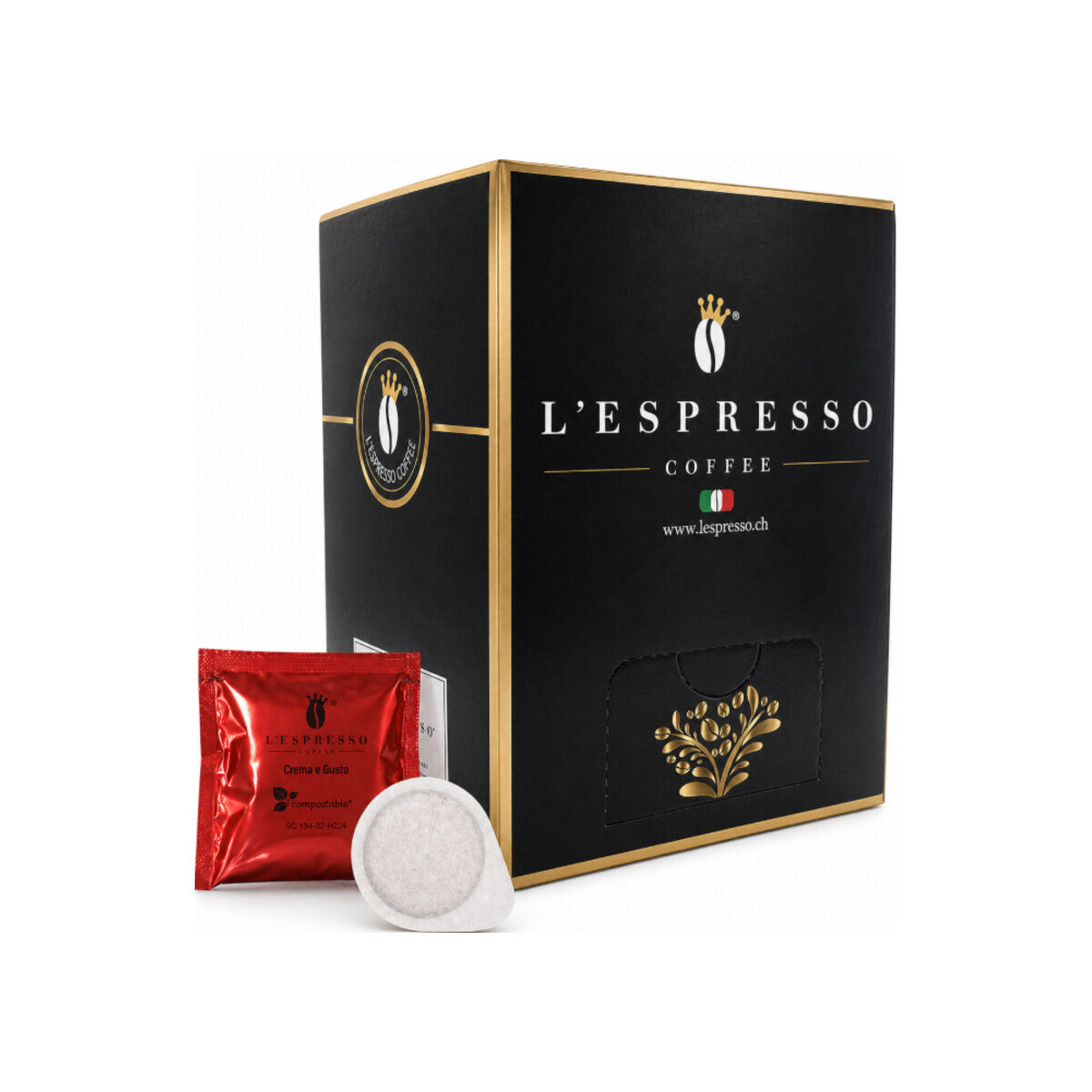 L'ESPRESSO Pads Crema e Gusto 150 E.S.E. Pads