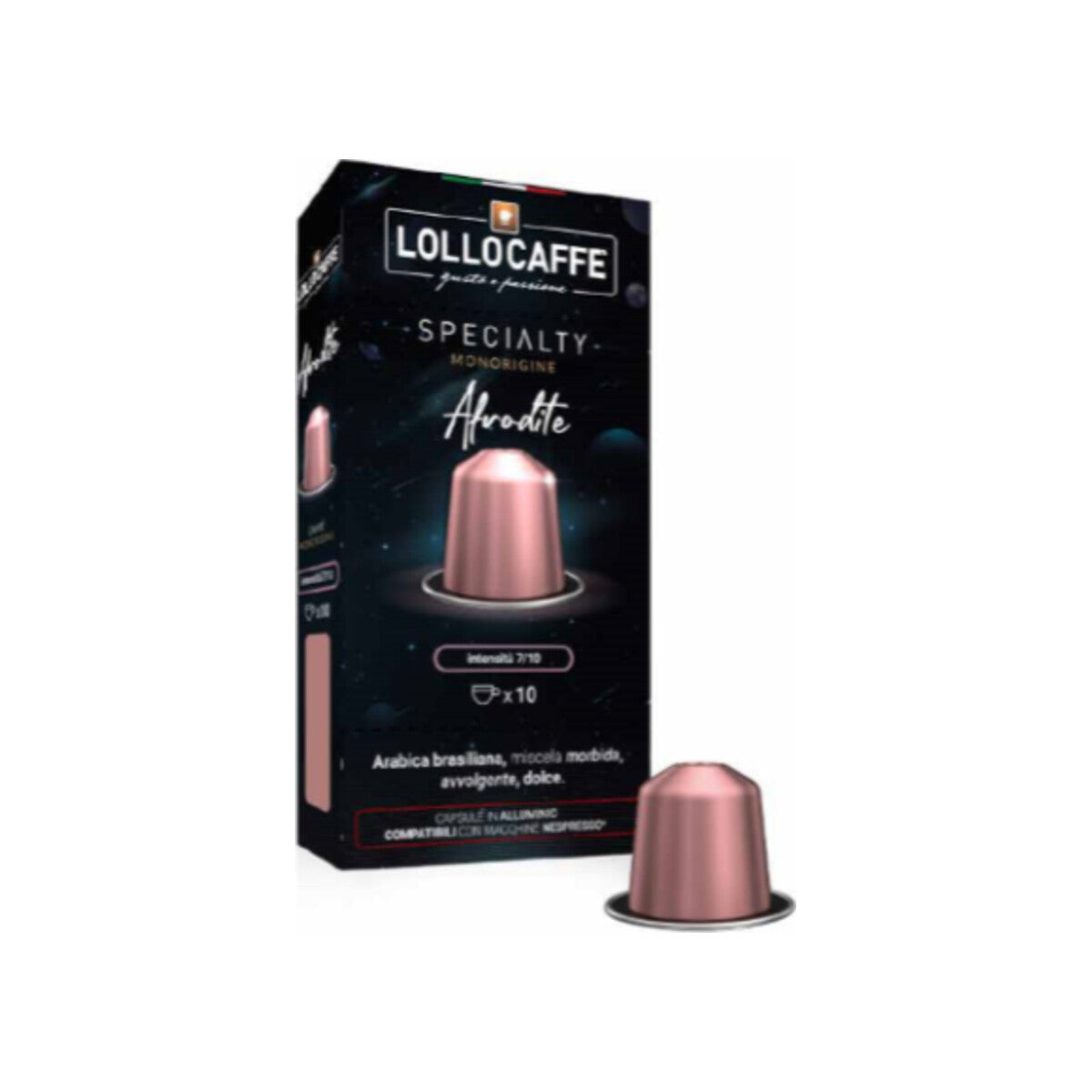 Lollo Caffè Miscela Afrodite – 100 Kapseln Nespresso® kompatibel*