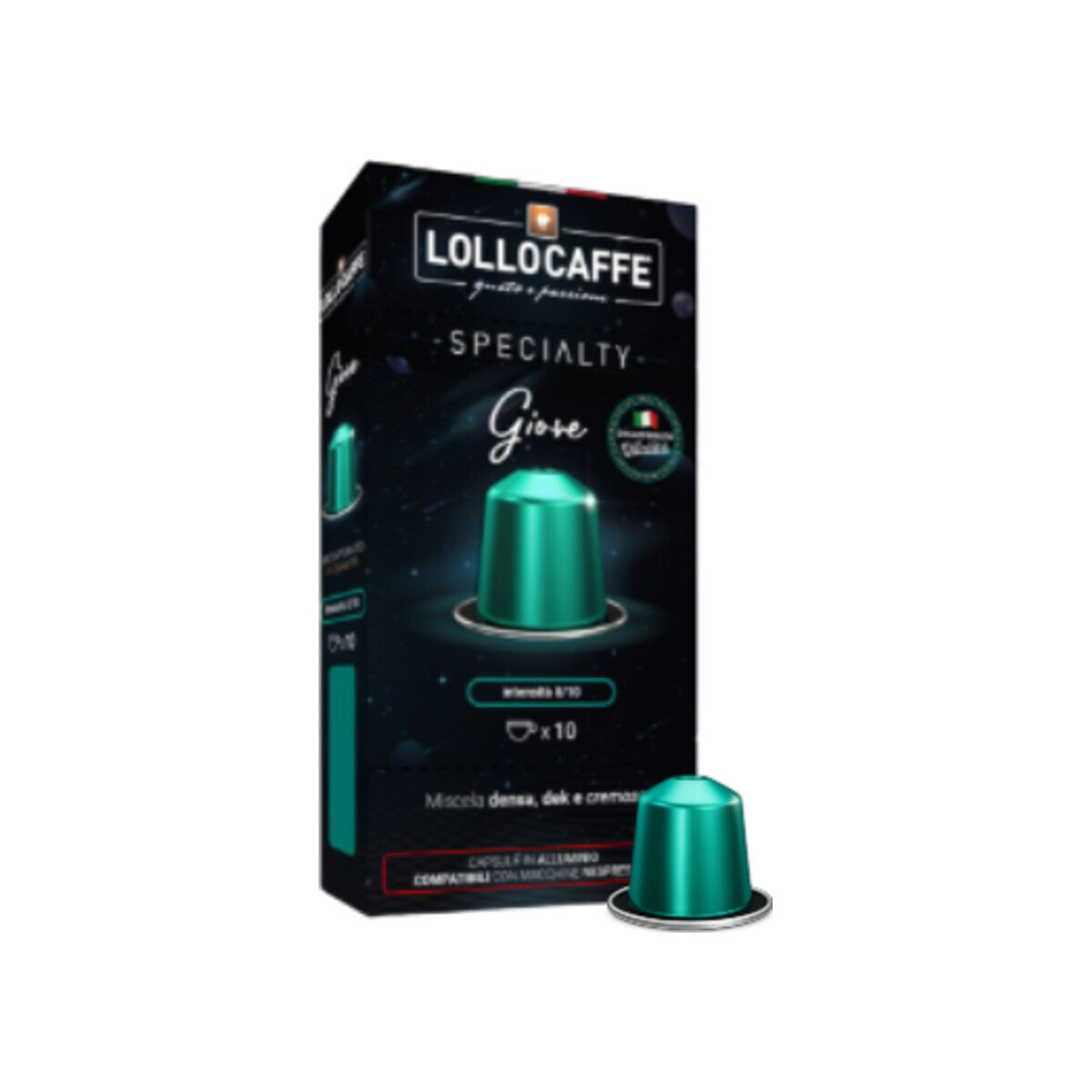 Lollo Caffè Miscela Giove – 100 Kapseln Nespresso® kompatibel* Kopie