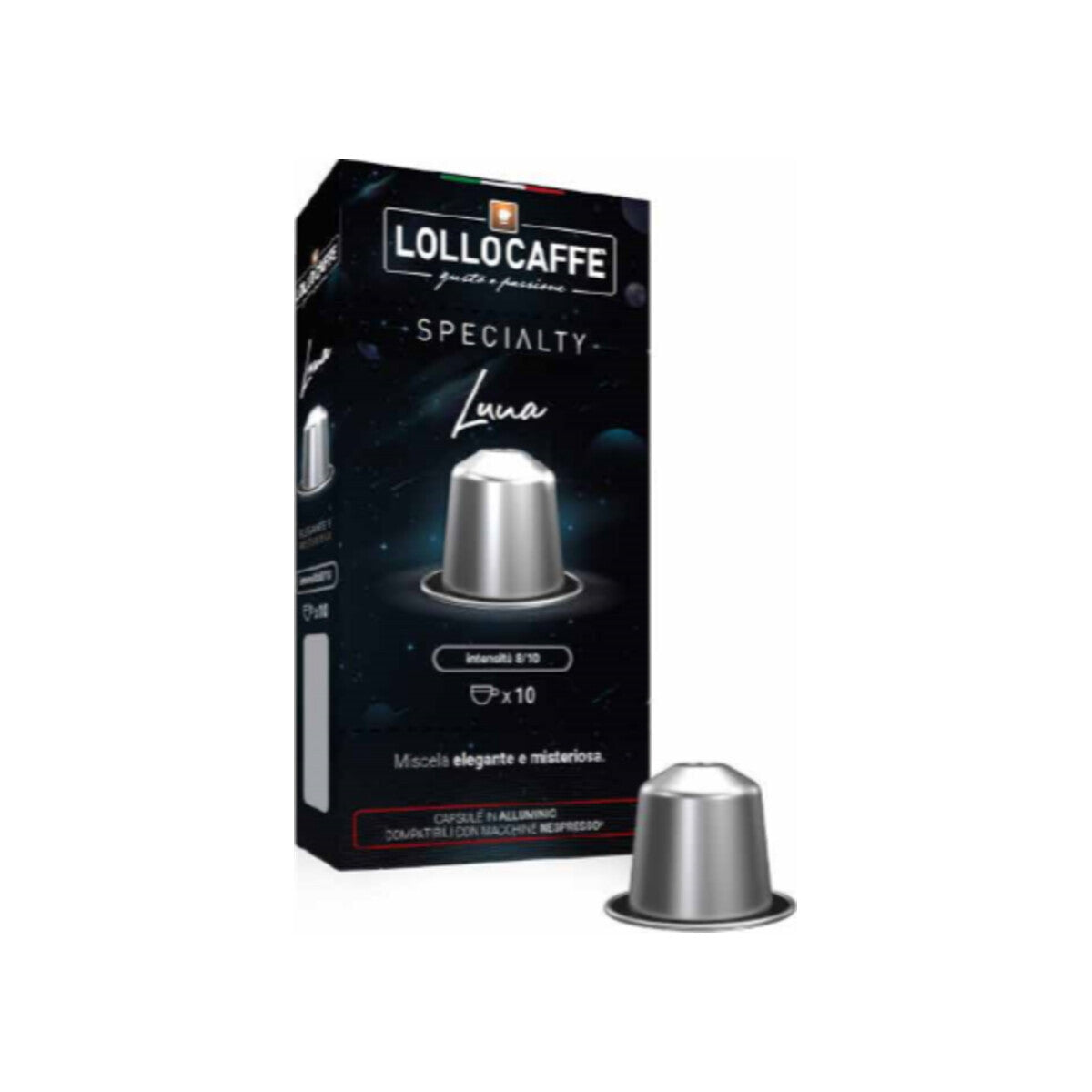 Lollo Caffè Miscela Luna – 100 Kapseln Nespresso® kompatibel* Kopie