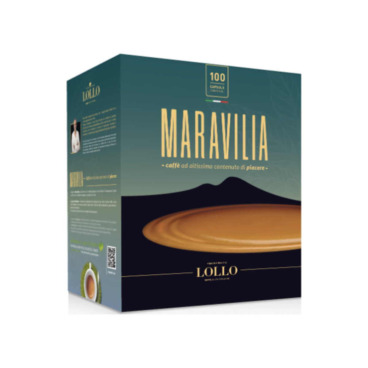 LOLLO CAFFÈ Nespresso Kapseln Maravilia - 100er Pack