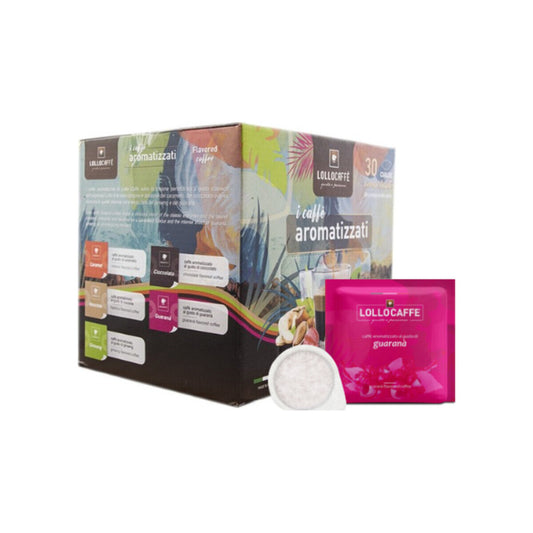 Lollo Caffè Pads Aromatizzato al Guaranà 30 E.S.E. Pads