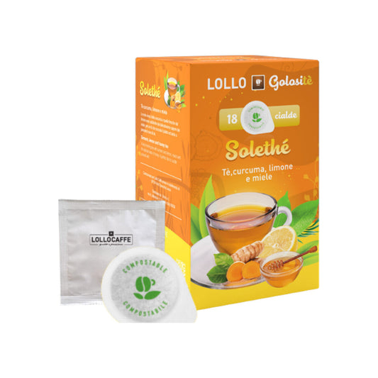 Lollo Caffè Pads Solethé Tee 18 E.S.E. Pads