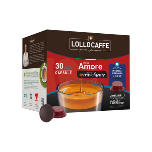 LOLLO CAFFÈ Travolgente Lavazza® a modo mio kompatibel* - 30er Pack