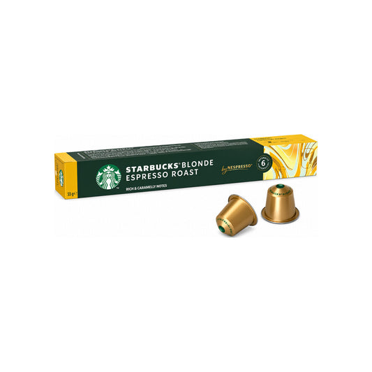 Starbucks Blonde Espresso Roast Nespresso® kompatibel* – 10er Pack